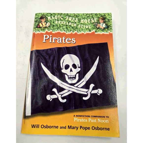 Magic Tree House Pirates Past Noon Books With Fact Tracker and Research Guide - Picture 4 of 9